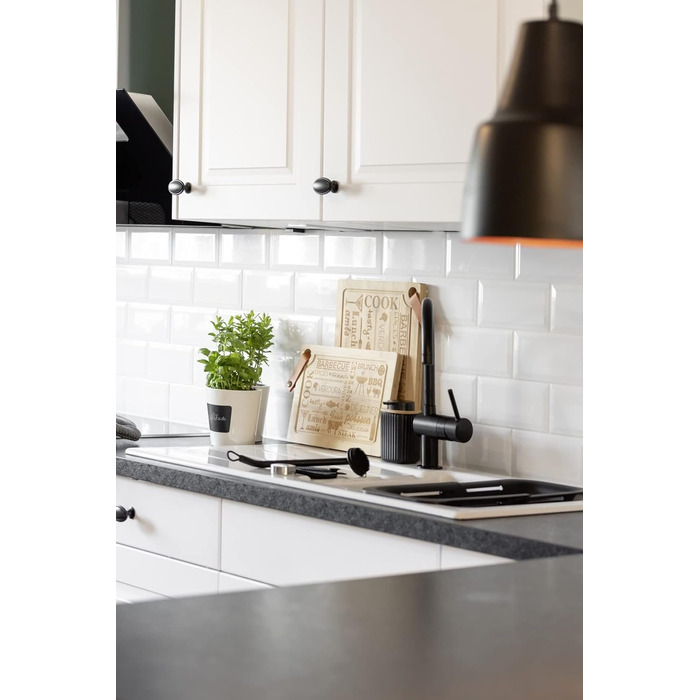 Дозатор для мила WENKO Rotello, 250 мл, з бамбуковими деталями, для мила та засобів для миття посуду, чорний/натуральний