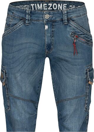 Чоловічі штани карго Timezone Benitotz 38W/32L, колір Scrub Blue Wash (3387)