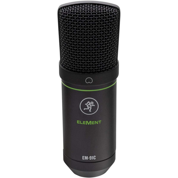 Мікрофон конденсаторний великої мембрани Mackie EM-91C для професійних студійних записів, XLR