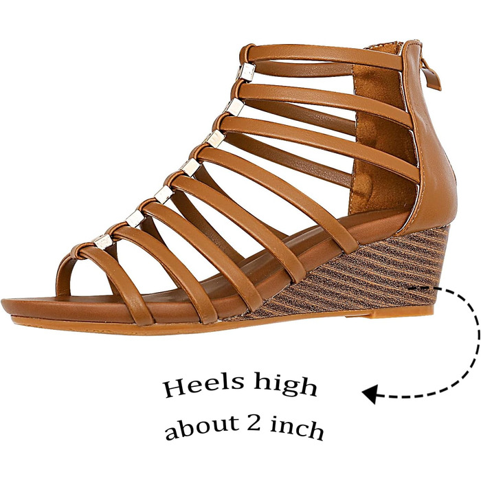 Босоніжки жіночі STMAHER Gladiator-Sandalen сріблясті на танкетці, літні, пляжні, повсякденні (38 EU)