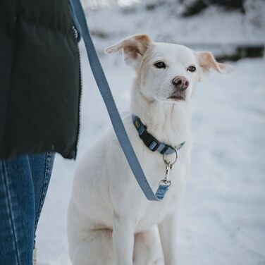 Нашийник для собак Hunter Vario Plus, міцний, гнучкий, з надійною застібкою, M-L/2.0, petrol