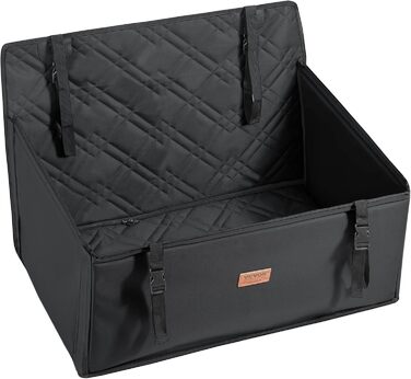 Автокрісло для собак VEVOR - чорне, водонепроникне, до 22 кг