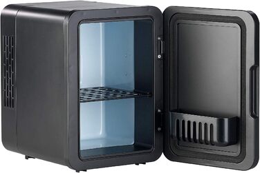 Міні-холодильник Rosenstein & Söhne для подорожей: 4 літри, 12/230V, з підігрівом, блакитний