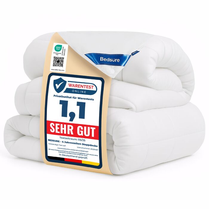 Комплект постільної білизни BEDSURE: ковдра 135x200 (зимова 450gsm, літня 150gsm) для 4 сезонів, 2 шт.