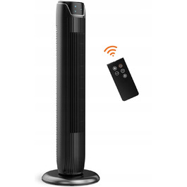 Колонний вентилятор Midea FZ10-17JR, чорний