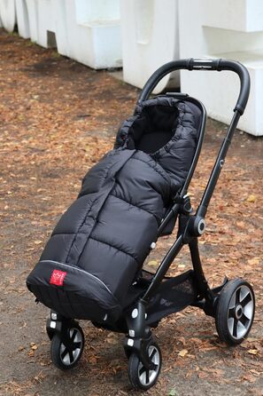 Дитячий зимовий конверт Kaiser Naturfelle Iglu Thermo Fleece чорний