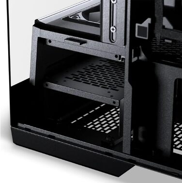 Корпус для ПК Phanteks Evolv S2 Midi-Tower, E-ATX, чорний, панорамне скло, RGB, Back-Connect, 4 вентилятори 120 мм
