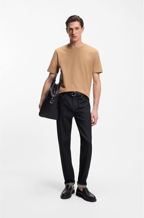 Чоловічі джинси BOSS Maine Regular-Fit сині з еластичного деніму (46W/34L)