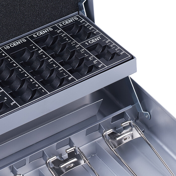 Relaxdays Cash Box Комбінація номерів Євро