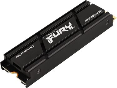 SSD Kingston FURY Renegade 500GB PCIe 4.0 M.2 NVMe з радіатором для геймерів та ентузіастів