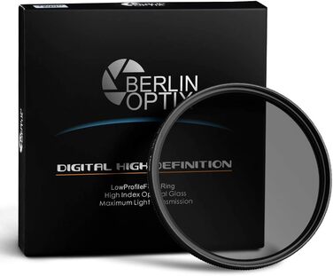 Berlin Optix CPL Поляризаційний фільтр 77mm - для чистої та чіткої картинки | Преміум якість