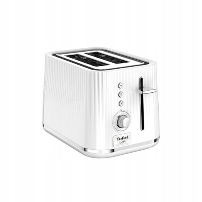 Тостер Tefal Loft TT7611, білий, 850 Вт