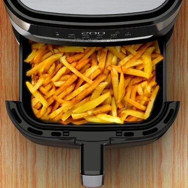 Tefal EY5068 Easy Fry & Grill Vision Air Fryer | 4.2 L Capacity | 2-in-1 Technology | Viewing Window | Extra Crisp Technology | Energy Saving | Touchscreen | Black