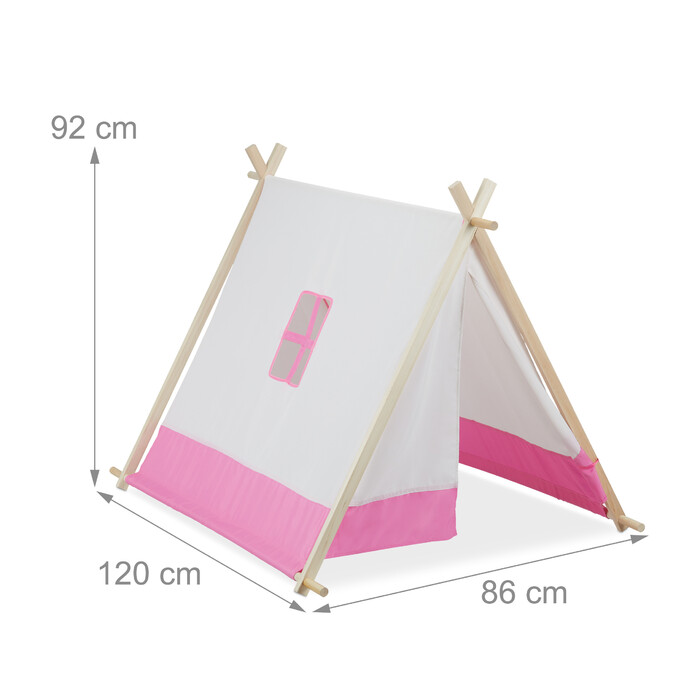 Relaxdays Teepee Tent for Kids