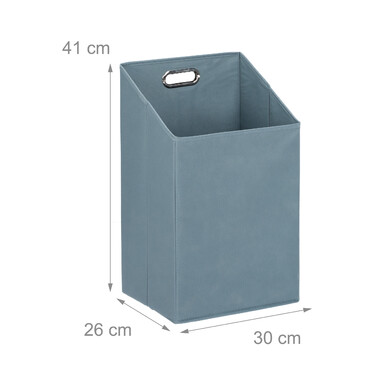 Relaxdays Bamboo Hamper with Laundry Basket