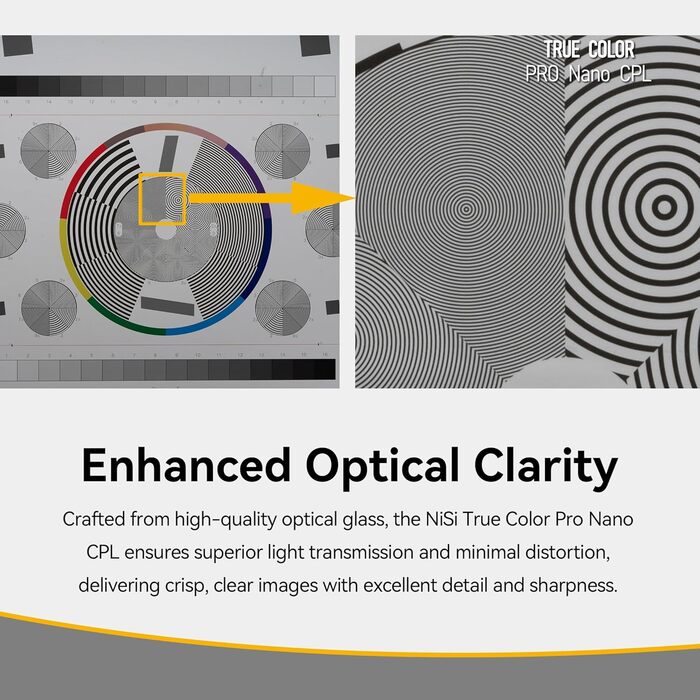 NiSi True Color CPL фільтр поляризаційний 67mm з багатошаровим нанопокриттям для об'єктивів камер
