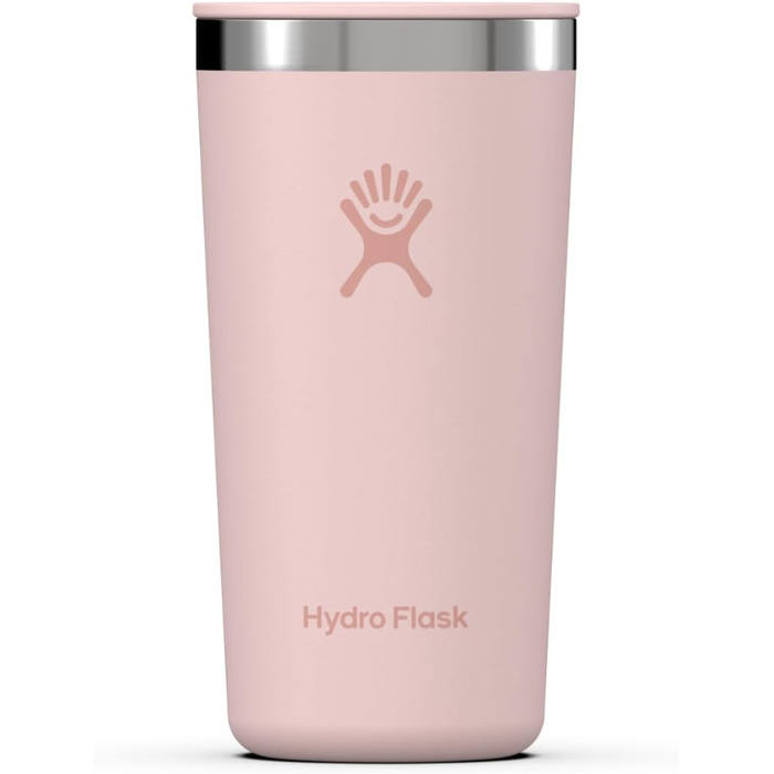 Термос-чашка Hydro Flask 355 мл (12 oz) з кришкою, що закривається, з подвійними стінками, вакуумною ізоляцією, з нержавіючої сталі, для гарячих та холодних напоїв (Trillium)