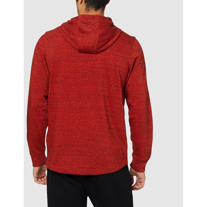 Чоловічий худі Under Armour Rival Terry Big Logo з каптуром, Radiant Red/Black (розмір S)