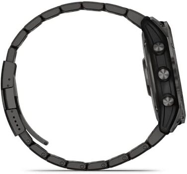 Garmin Fenix 7X Sapphire Solar з титановим браслетом, сірий/сірий колір
