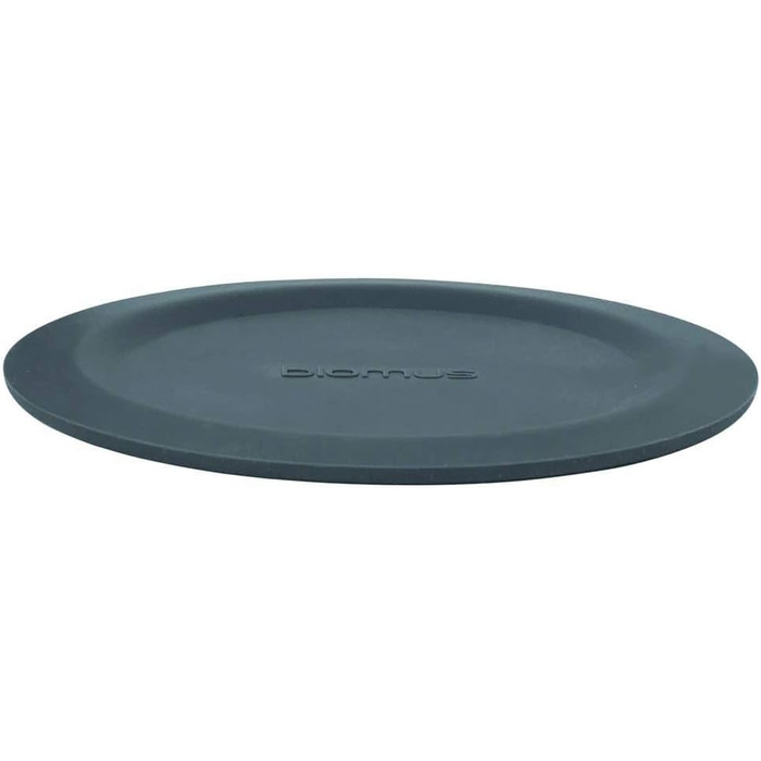 blomus -LARETO- Set of 6 Silicone Coasters, soft beige tone, including stainless steel holder, color (64065) (Magnetic)