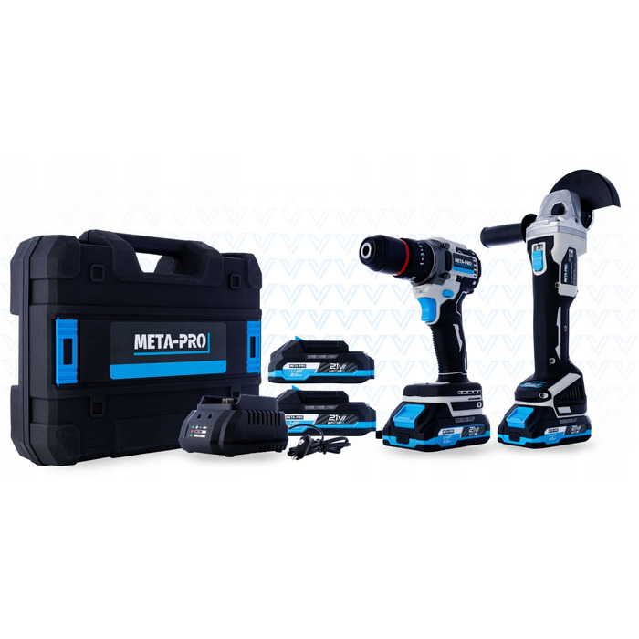 Акумуляторний шурупокрут META-PRO 21 В Z1073