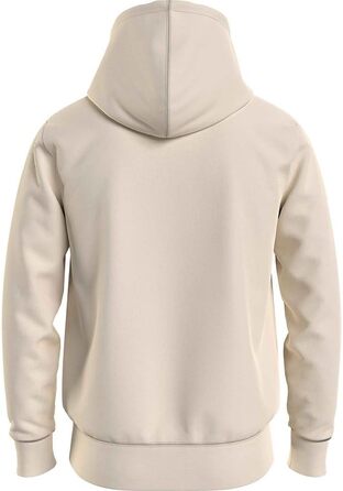 Чоловіча толстовка-худі Tommy Hilfiger Monotype Box Hoody бежевого кольору (Calico), розмір XS