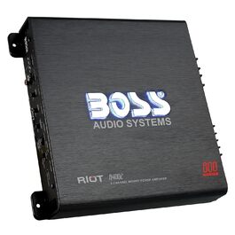 Сабвуфер BOSS Audio Systems R4002, 800 Вт, 2-канальний, чорний