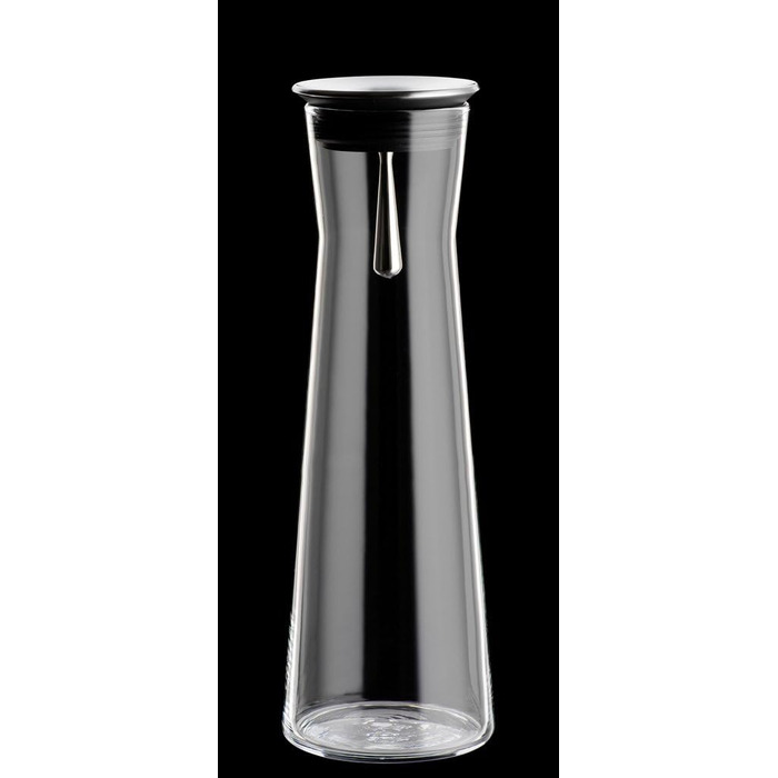 Bohemia Cristal 093 006 103 SIMAX Carafe approx. 1100 ml made of heat-resistant borosilicate glass with a practical stainless steel spout 