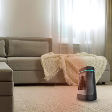 Обігрівач Cecotec ReadyWarm 1550 Max Ceramic Rotate - керамічний, 1500 Вт, регульований термостат, 3 режими, білий