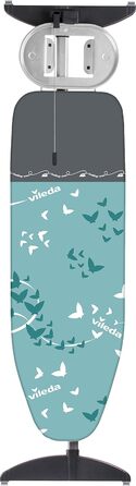 Прасувальна дошка Vileda Park & Go Plus з підставкою для праски та інтегрованим тримачем кабелю