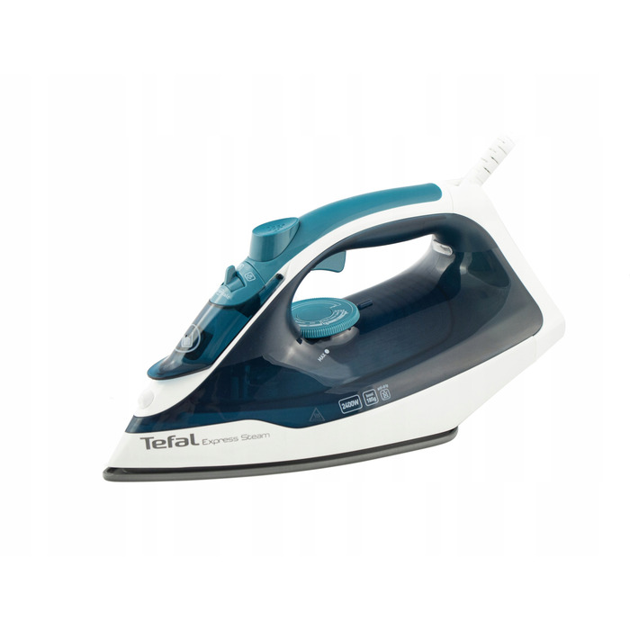 Парова праска Tefal Express Steam, 2400 Вт, керамічна підошва, легка та зручна