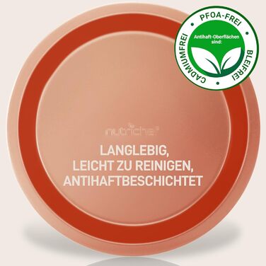 Набір для випічки Nutrichef 10 предметів з антипригарним покриттям. Включає: форма для кексів, форма для тортів, дека для піци, форма для мафінів, форма для хліба та інше. Можна мити в посудомийній машині, складається. Чорний (мідний)