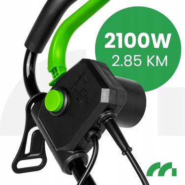 Електрична газонокосарка Maltec 2100W: легка та потужна, з великим травозбірником 30 л