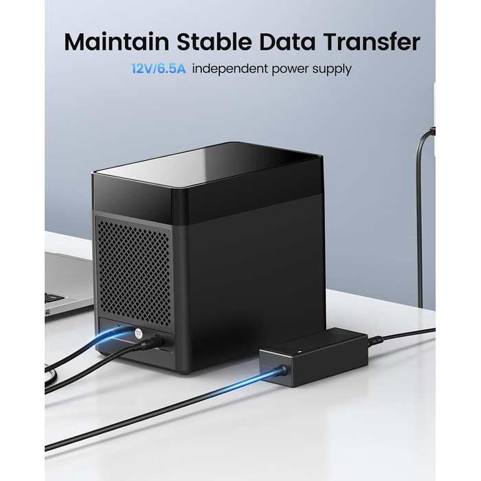 Зовнішній HDD-корпус ORICO DS500U3 на 5 слотів USB 3.0 для SATA HDD 3.5