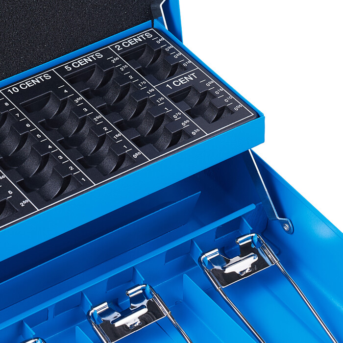 Relaxdays Cash Box Комбінація номерів Євро