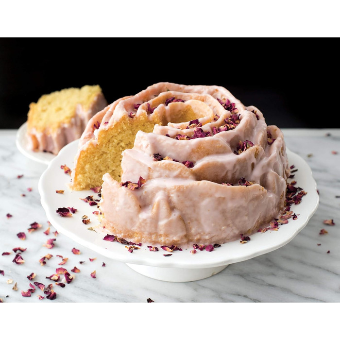 Форма для випічки Nordic Ware Rose Bundt, 10 порцій, карамель