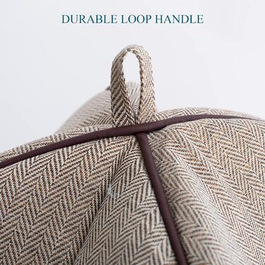 Кімната для кота WINDRACING: затишне ліжко-печера для дому, великий розмір (L), бежевий колір. Знімний, пральний лежак, самостійно зігрівається.