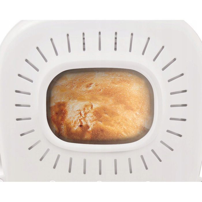Хлібопічка Tefal, біла, 1600 Вт, 1.51 кг, 16 програм, комплект