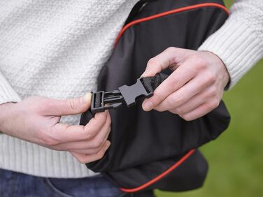 Black+Decker Leaf Collection Backpack (including flexible suction hose, 72 L capacity, Compatible with these leaf blowers: GW2810, GW2838, GW3030, GW3031BP, GW3050) GWBP1