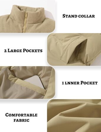 Чоловіча жилетка AIEOE з утеплювачем, без рукавів, тепла, для активного відпочинку, хакі, розмір S-3XL