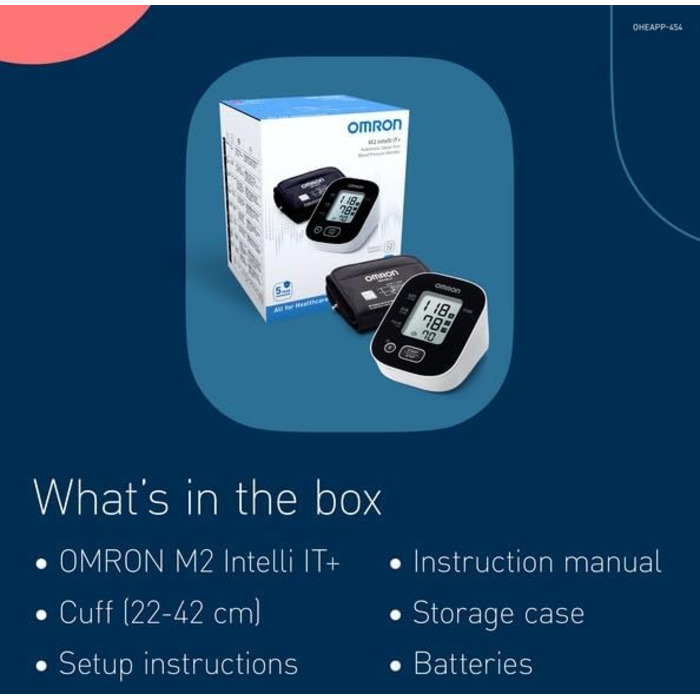 Тонометр OMRON M2 Intelli IT на плече – вимірювання артеріального тиску