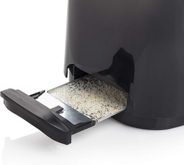 Тостер Tristar BR-1025: 6 рівнів підсмажування, підставка для тостів, знімний піддон для крихт, чорний