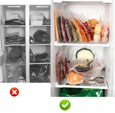 Вакууматор для продуктів, пакувальна машина 120 Вт + набір пакетів XXL