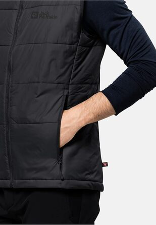 Куртка Jack Wolfskin Bergland Ins Vest M (Чоловіча, Чорна) - 1 шт.