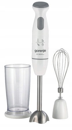 Погружний блендер Gorenje HBC802QW 800 Вт, чаша 0,5 л