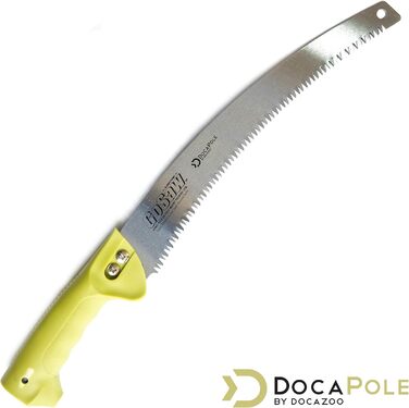 Телескопічна пилка для гілок DOCAZOO DocaPole 3,5 м з насадкою GoSaw — розсувна штанга для обрізки дерев, ручна та подовжувальна пилка-триммер