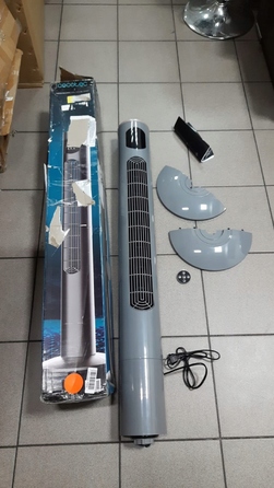 Колонний вентилятор Cecotec EnergySilence 9090 Skyline Smart, сріблястий/сірий