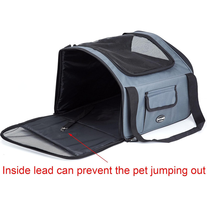 Автокрісло для тварин, складане, переносна переносна коробка для собак/кішок