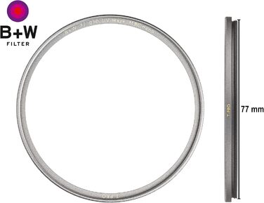 Фільтр B+W 010 UV-Haze- und Schutz-Filter T-Pro, 77 мм, MRC Nano, Titan-Finish, Ultra Slim