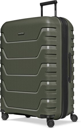 Чемодан тріумф SMARTBOX Olive L (76 см), розширюваний, 111-120 л, поліпропілен, 4 колеса, TSA-замок, 4.2 кг